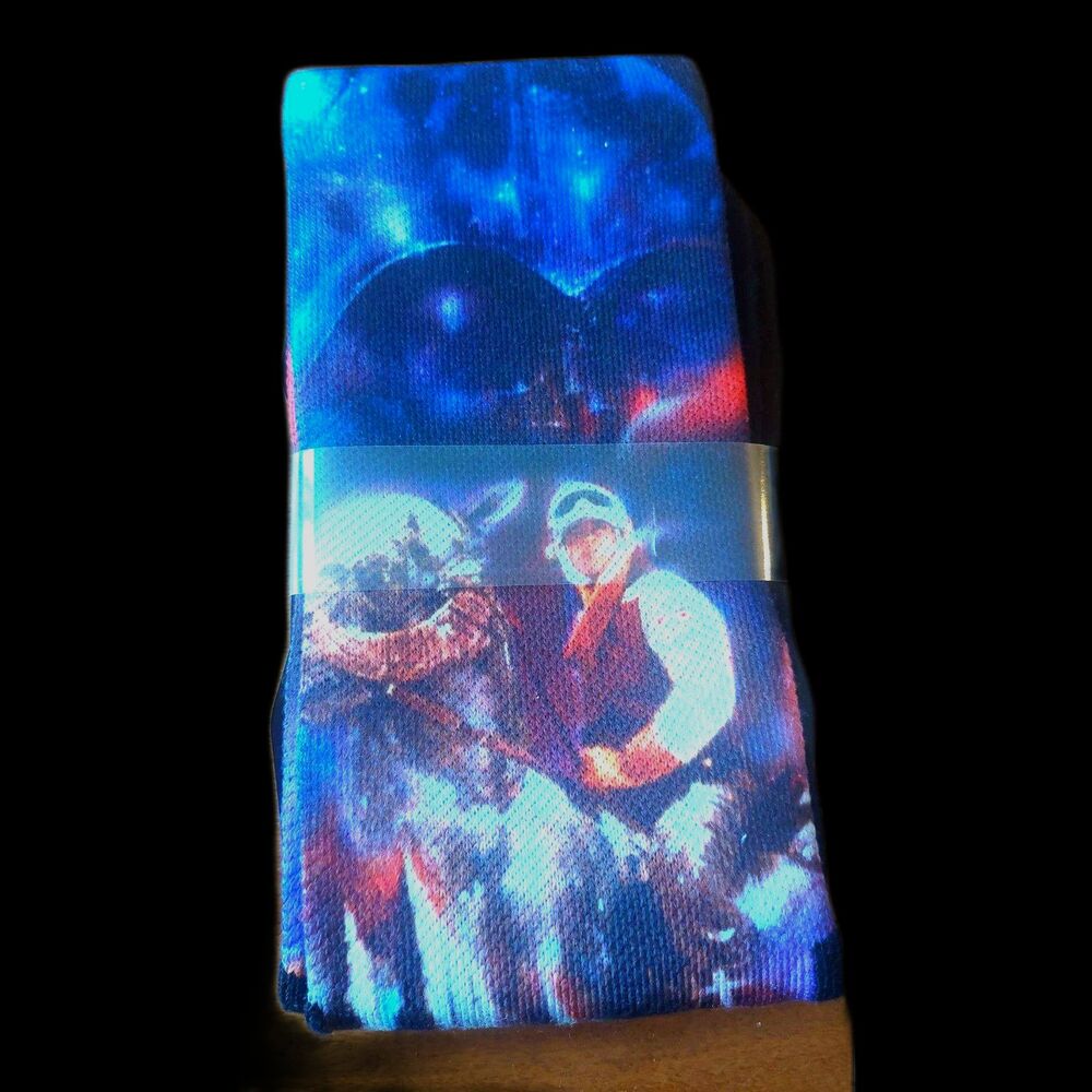 Rock 'Em Star Wars Millennium Falcon Crew Socks NWT Galaxy Space Sci Fi